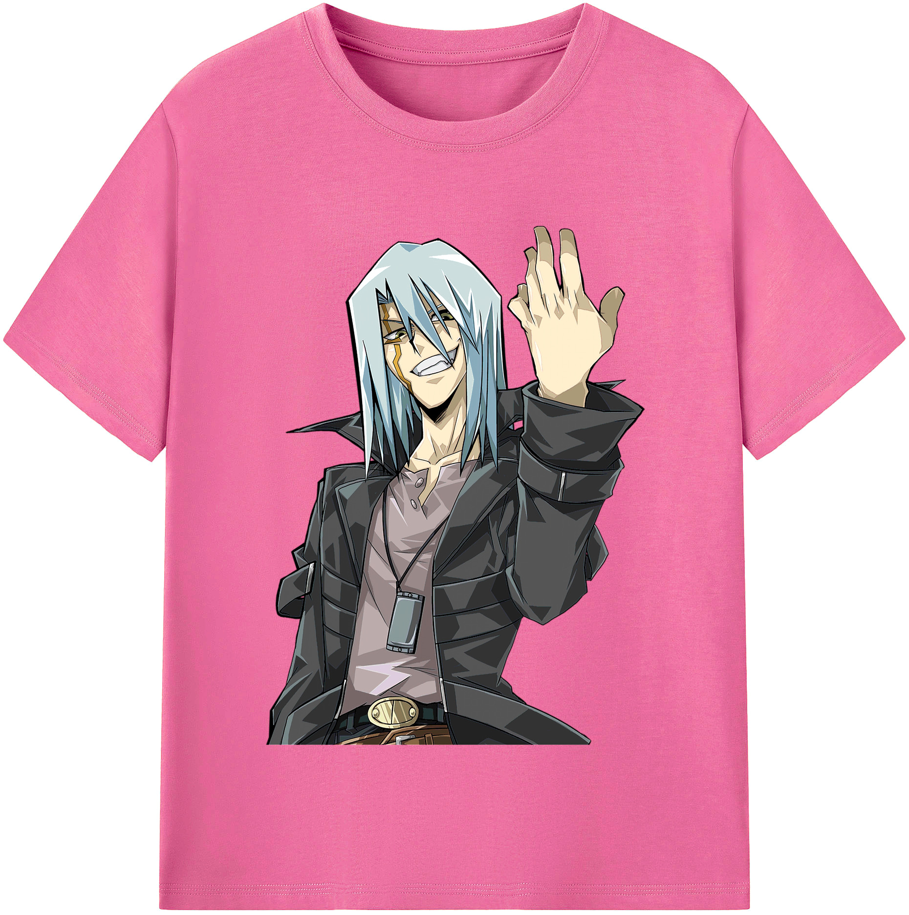 （画像用） 遊☆戯☆王 Yu-Gi-Oh! レディースカジュアルプリントTシャツ（綿100％）